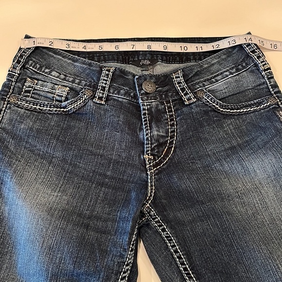 Silver Jeans Suki Capri Mid Rise Size 29 - Picture 4 of 16